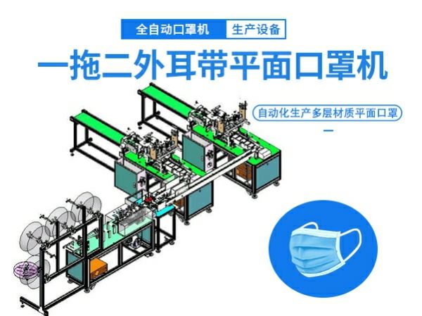 外耳帶平面全自動口罩機